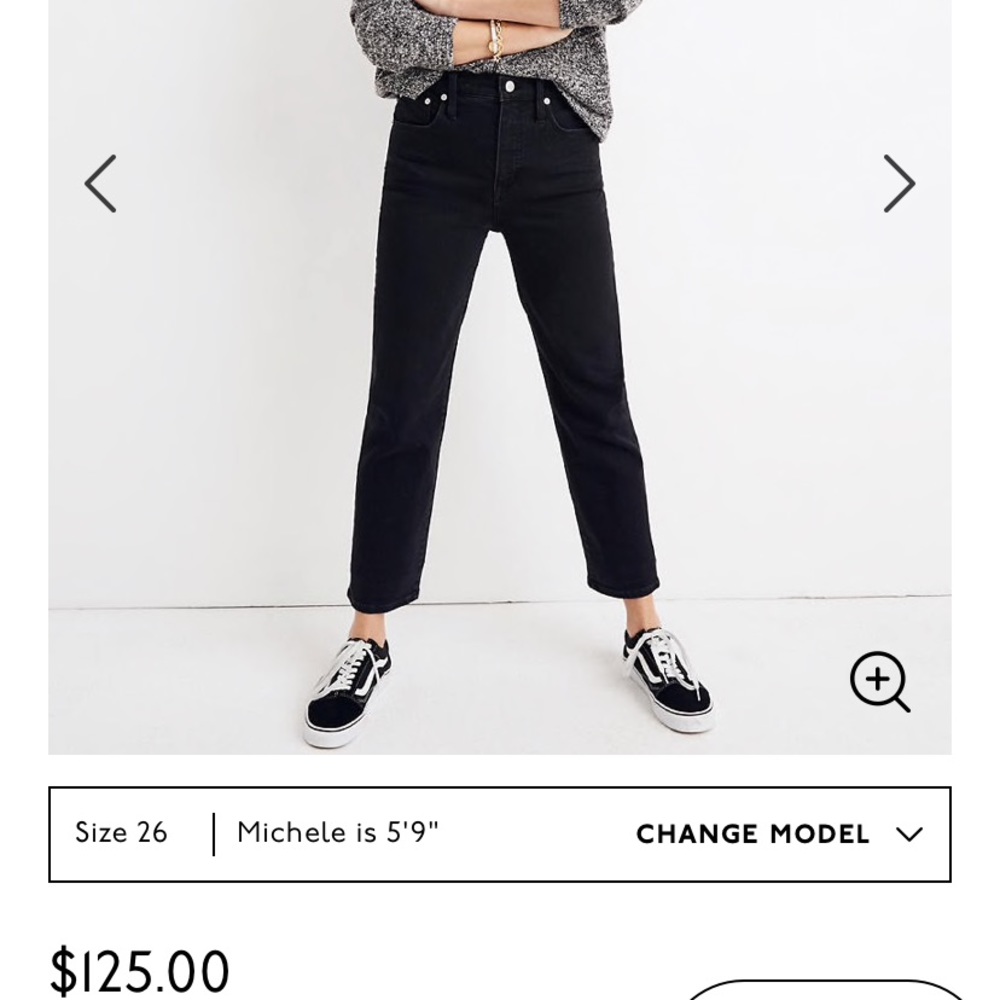 Madewell black jeans